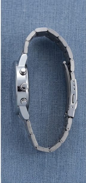 Navigator Limited Blue Edition Watch – Gold Accent Steel Bracelet