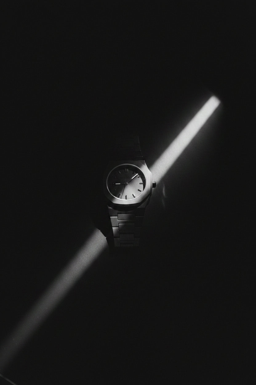 Black Noir Matte Black Octagonal Watch – 791 Sequence